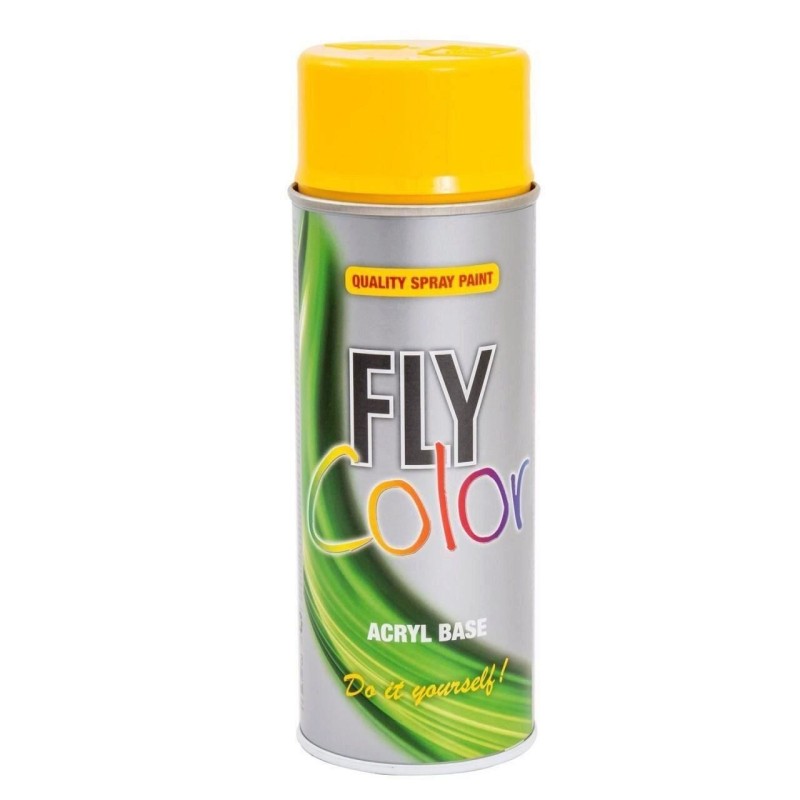 Spray Vopsea Decorativa, Galben, RAL1023, c.400642, 400 ml, FlyColor