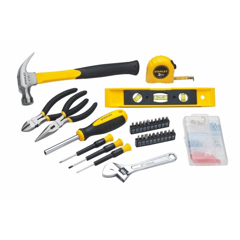Set 131 Piese, 30 Unelte si Geanta, Stanley Tool Kit