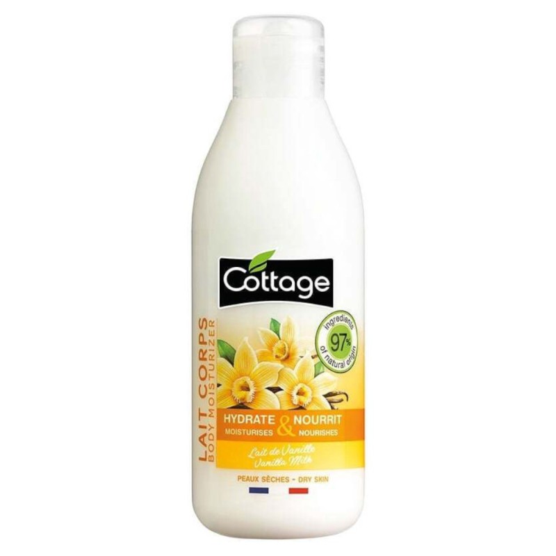 Lapte de Corp Hidratant Cottage, Vanilie, 200 ml