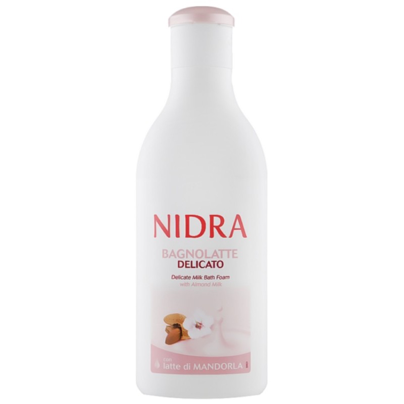 Spuma de Baie Nidra Latte cu Migdale, 750 ml