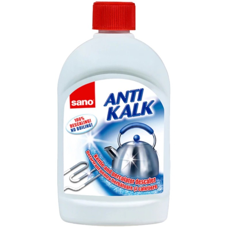 Solutie Anticalcar Electrocasnice Sano Anti Kalk, 500 ml 