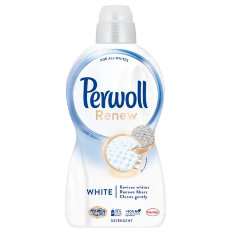 Detergent de Rufe Lichid Perwoll Renew White, 36 Spalari, 1.98 l...