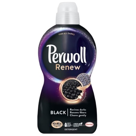 Detergent de Rufe Lichid Perwoll Renew Black, 36 Spalari, 1.98 l...