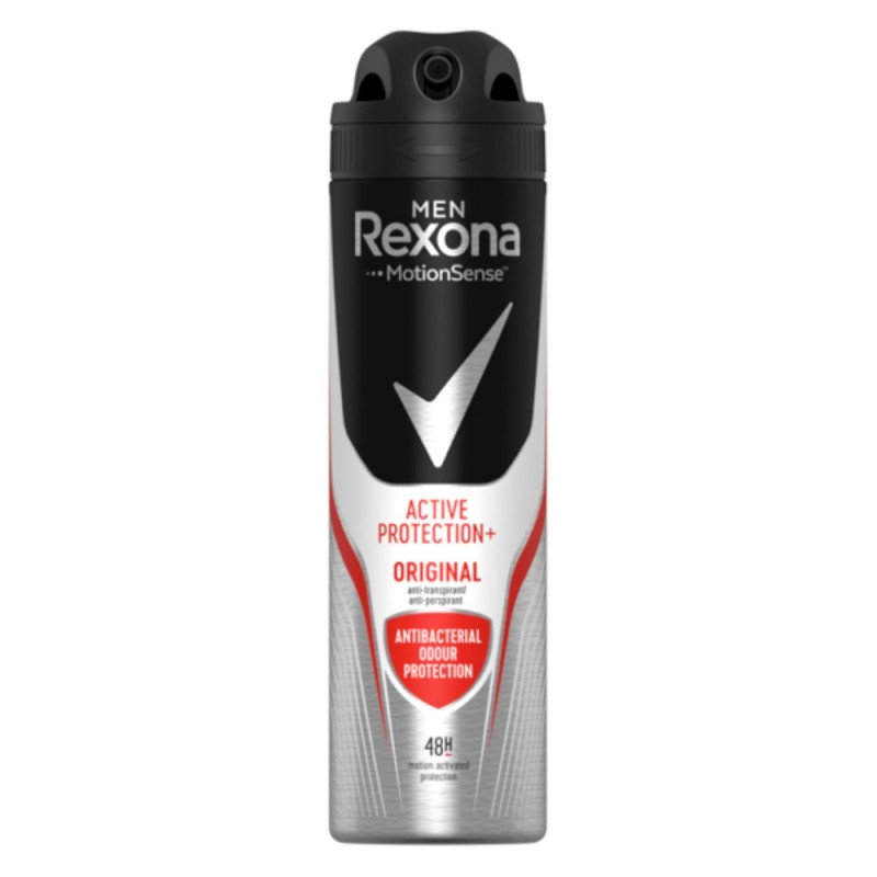 Deodorant Antiperspirant Spray Rexona Men Active Shield, 150 ml