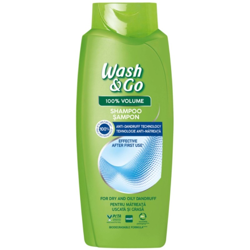 Sampon Wash&Go Anti-Matreata, 675 ml