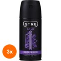 Set 3 x Deodorant Spray STR8, Game, Barbati, 150 ml