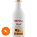 Set 3 x Spuma de Baie Nidra Latte cu Argan, 750 ml
