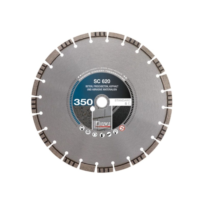 Disc Diamantat, Premium, 350 x 25.4 mm, Beton, Diewe