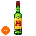 Set 4 x Whisky J&B Rare 40% Alcool, 0.7 l