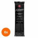Set 6 x Paste Negre La Molisana, Spaghetti - Nero Di Sepia 500 g