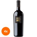Set 4 x Vin Rosu Sessantanni Primitivo Di Manduria DOP San Marzano 14,5% Alcool 750 ml
