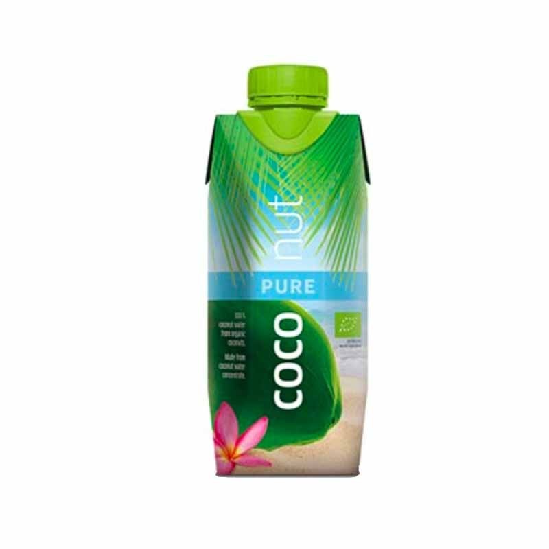 Set 12 x Apa de Cocos 100% Aqua Verde - Eco, 0,33 l