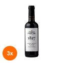 Set 3 x Vin Rosu Purcari 1827 Cabernet Sauvignon Sec, 0.375 l