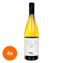 Set 4 x Vin 1000 de Chipuri Chardonnay Alb Sec, 0.75 l