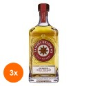 Set 3 x Whisky Samuel Gelston’S Irish, 40% Alcool, 0.7 l
