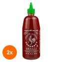 Set 2 x Sos Chili Iute Sriracha, Huy Fong, 740 ml