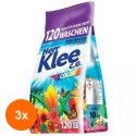 Set 3 x Detergent Rufe Color Herr Klee, 10 kg