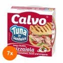 Set 7 x Ton pentru Sandvis Pizzaiola Calvo, 142 g