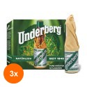 Set 3 x Bitter Underberg, la Cutie de Carton, 44% Alcool, 12 x 20 ml