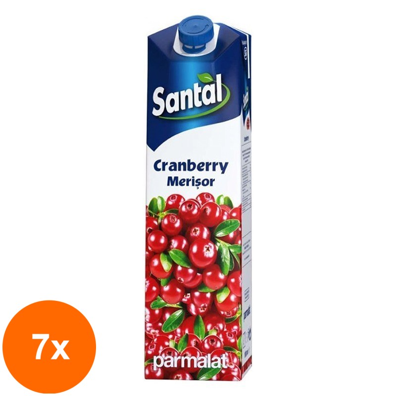 Set 7 x Suc de Merisor 15%, Santal Cranberry, 1 l
