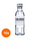Set 10 x Vodka Finlandia 40% Alcool 50 ml