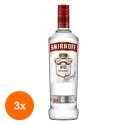 Set 3 x Vodka Smirnoff Red, 40% Alcool, 0.7 l