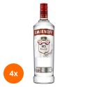 Set 4 x Vodka Smirnoff Red, 40% Alcool, 1 l