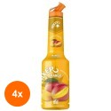Set 4 x Pulpa Mango 100% Concentrat Piure Fructe Mixer 1 l
