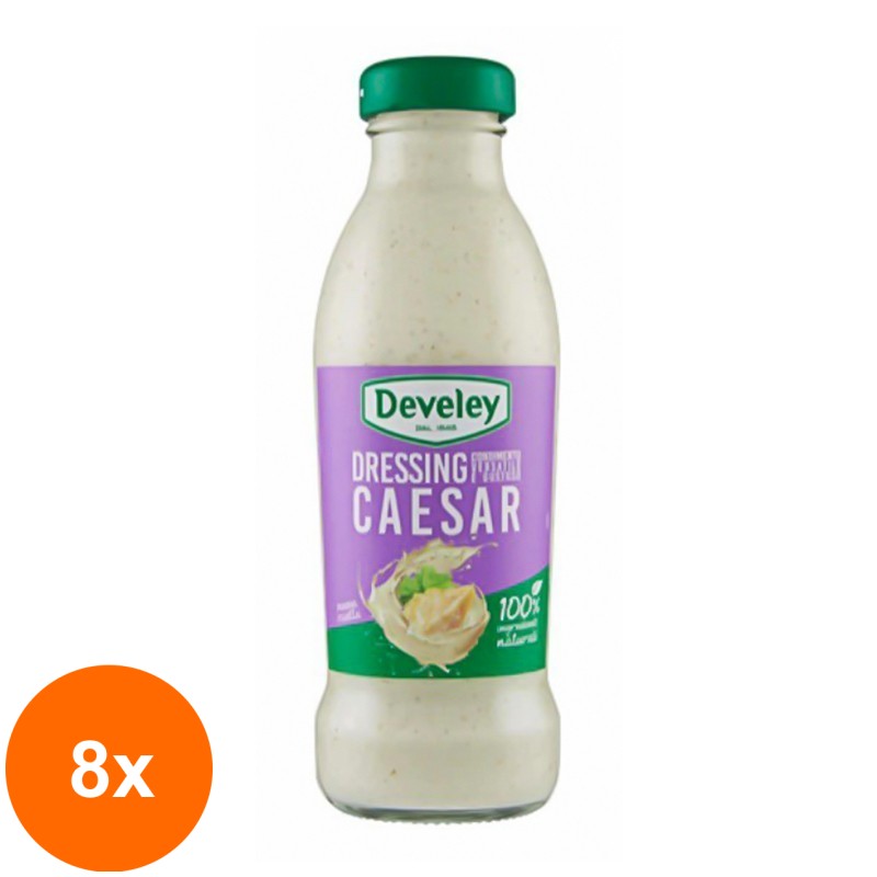 Set 8 x Sos pentru Salata Caesar Develey 230 ml