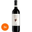 Set 3 x Vin Toscana Sangiovese Cecchi IGT, 0.75 l