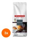 Set 3 x Cafea Boabe Intenso Kimbo, 500 g