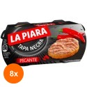 Set 8 x2  Pate Picant de Porc La Piara, 73 g