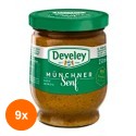 Set 9 x Mustar Dulce Picant Munchner, Develey 250 ml