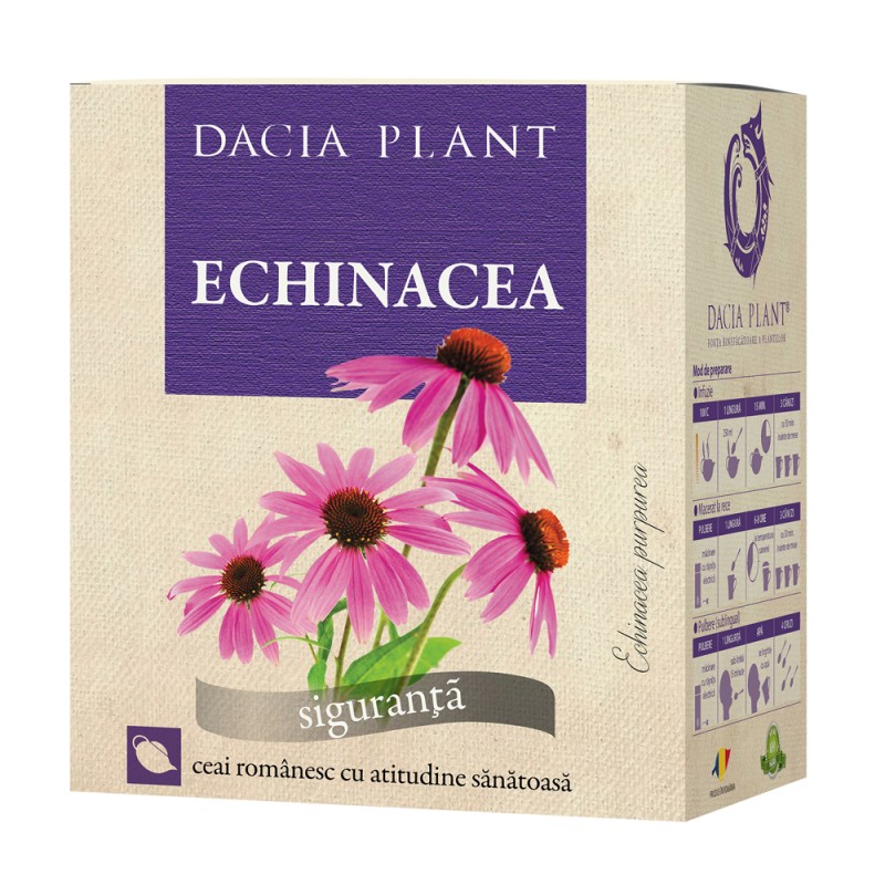 Ceai de Echinacea, 50 g, Dacia Plant