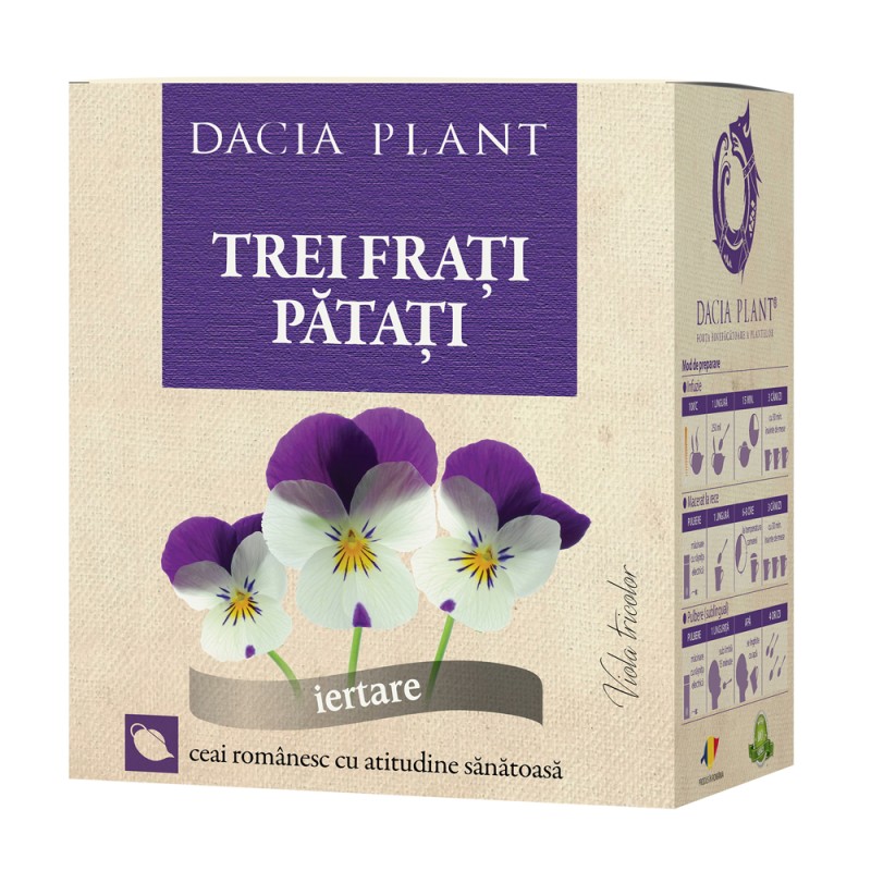 Ceai de Trei Frati Patati, 50 g, Dacia Plant