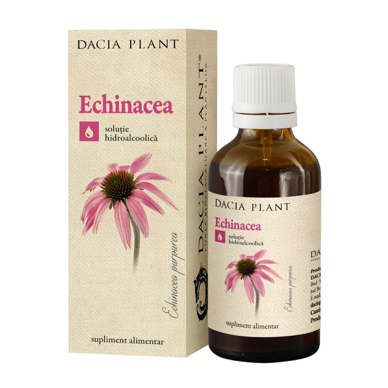 Tinctura de Echinacea, 50 ml, Dacia Plant