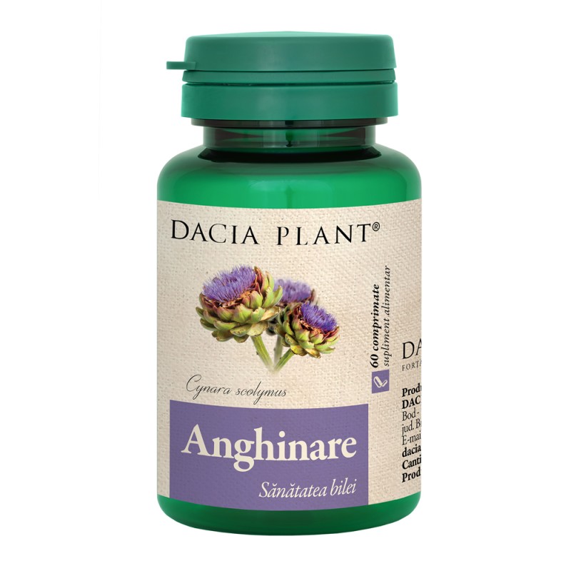 Supliment Alimentar Anghinare, Dacia Plant, 60 Comprimate