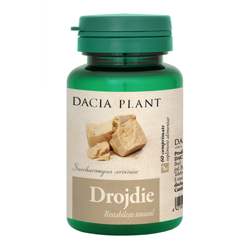 Drojdie, 60 Comprimate, Dacia Plant