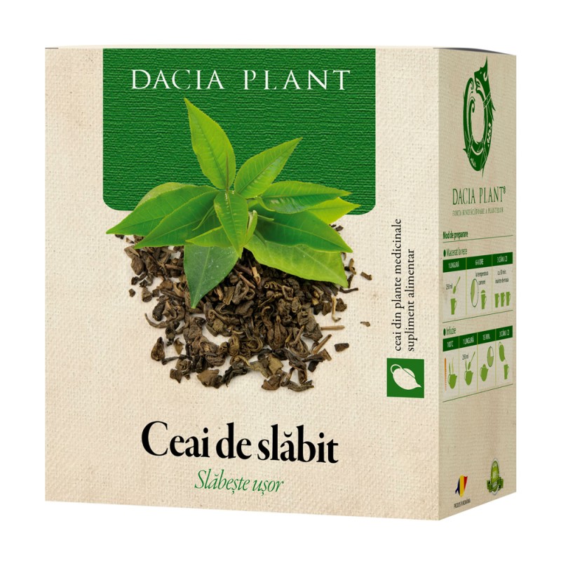 Ceai de Slabit, 50 g, Dacia Plant