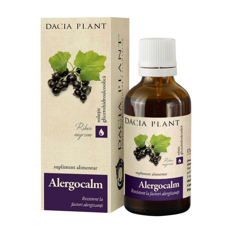 Tinctura Alergocalm, 50 ml, Dacia Plant