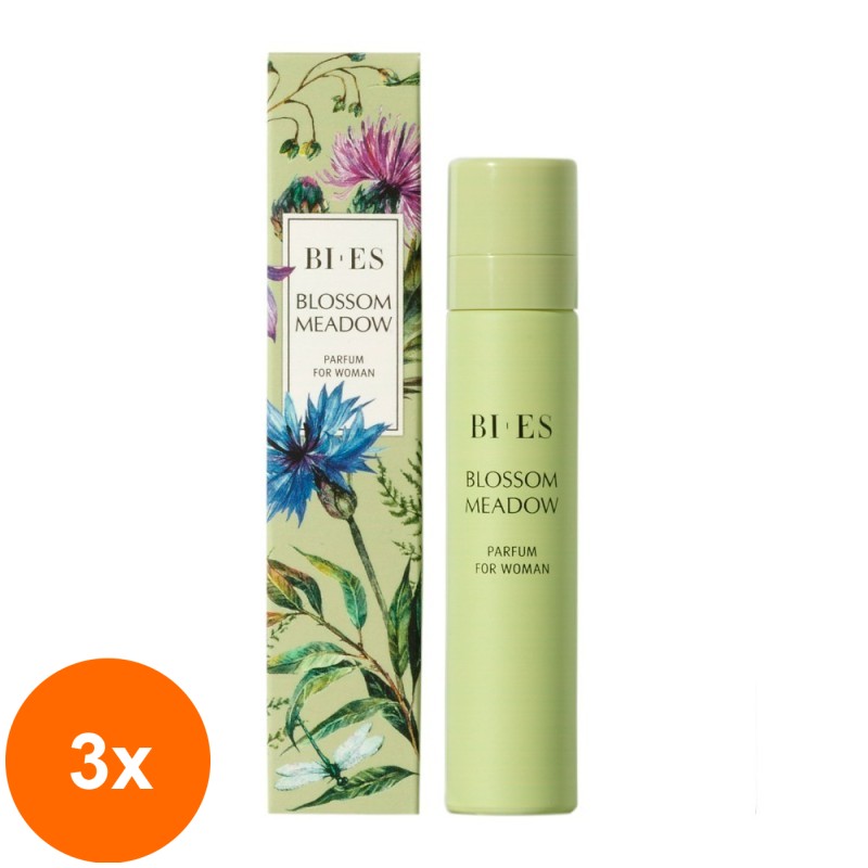 Set 3 x 12 ml Parfum Bi-es Blossom Meadow pentru Femei