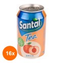 Set 16 x Ice Tea cu Piersici Santal, 0.33 l