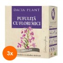 Set 3 x Ceai de Pufulita cu Flori Mici, 50 g, Dacia Plant