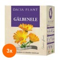 Set 3 x Ceai de Galbenele, 50 g, Dacia Plant