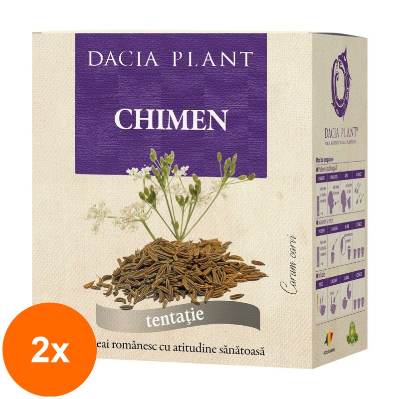 Set 2 x Ceai de Chimen, 100 g, Dacia Plant