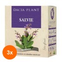 Set 3 x Ceai de Salvie, 50 g, Dacia Plant