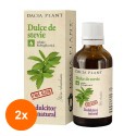 Set 2 x Indulcitor Natural Dulce de Stevie, Dacia Plant, 50 ml