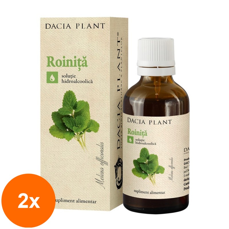 Set 2 x Tinctura de Roinita, 50 ml, Dacia Plant