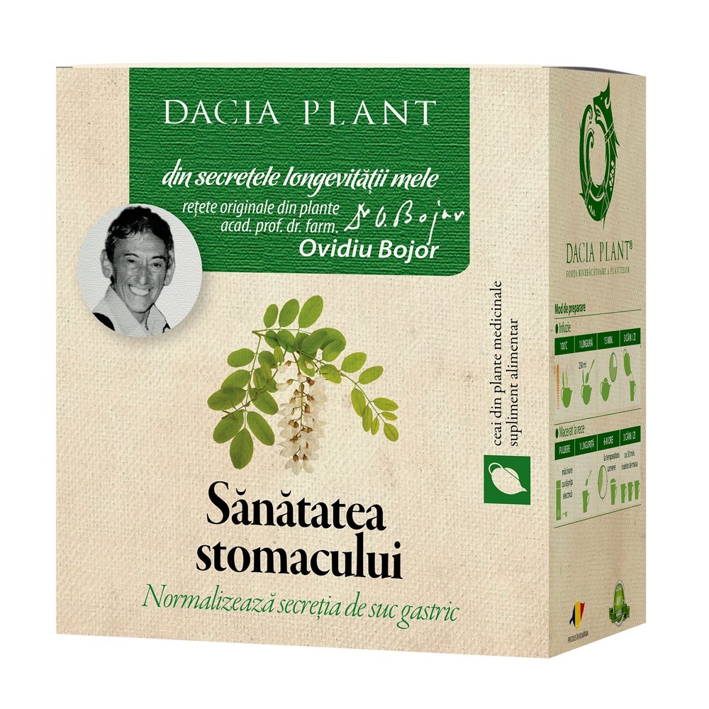 Set 2 x Ceai Sanatatea Stomacului, 50 g, Dacia Plant