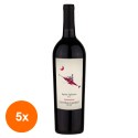 Set 5 x Vin Irpinia Aglianico Cantine Di Marzo DOC, Rosu Sec 750 ml